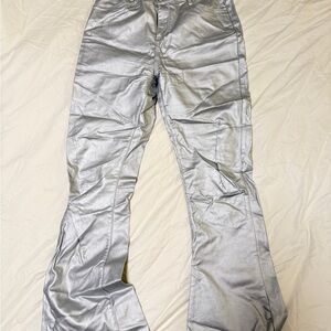 Stylish Silver Pants
